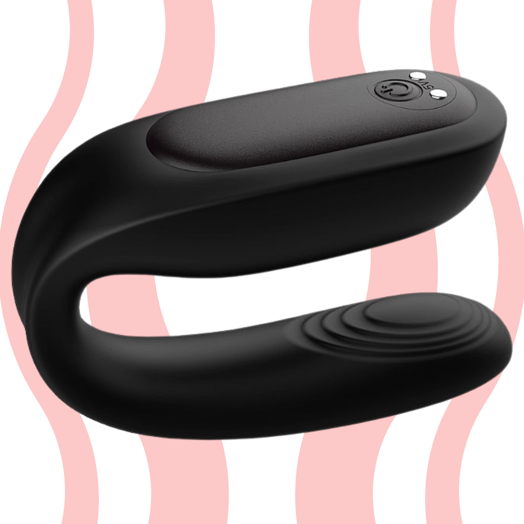 Vibrador de Casal com Controle Remoto BAUD - Frete Grátis - Carnelian