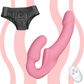 Vibrador Strapon DUO com calcinha e controle remoto - Frete Grátis - Carnelian