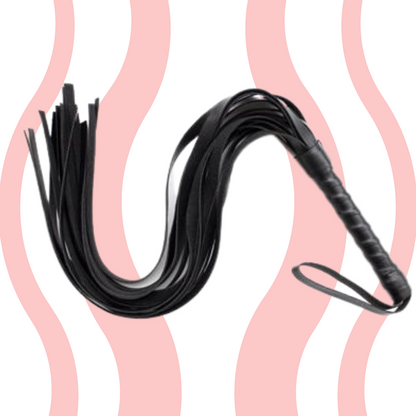 Chicote de couro Flogger BDSM - Frete Grátis - Carnelian
