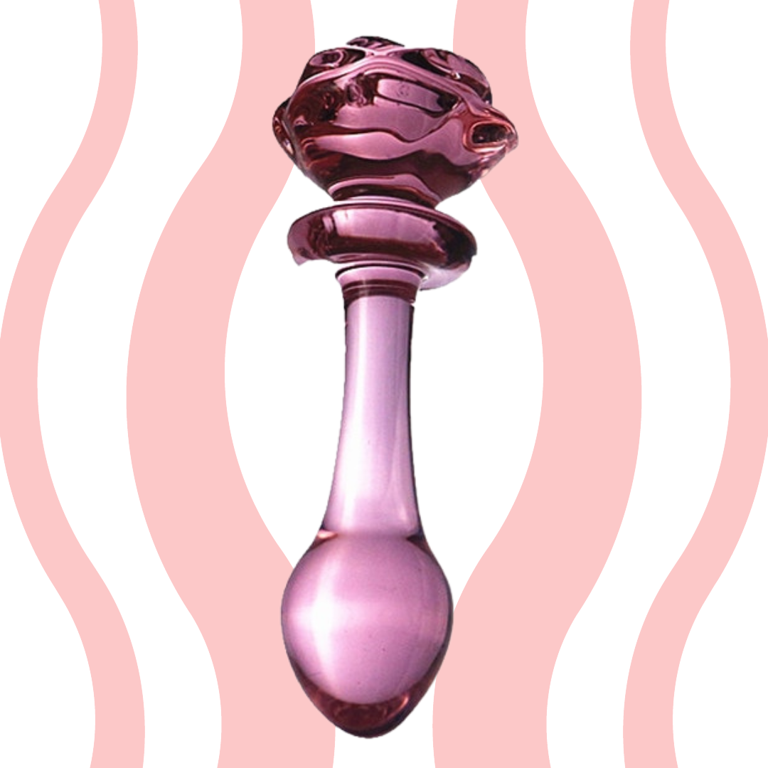 Dildo de Vidro Cinderela - Frete Grátis - Carnelian