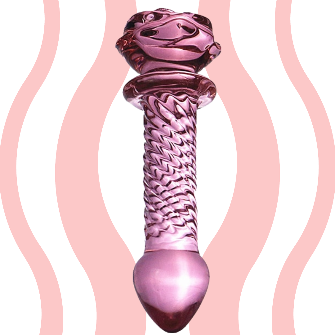 Dildo de Vidro Cinderela - Frete Grátis - Carnelian