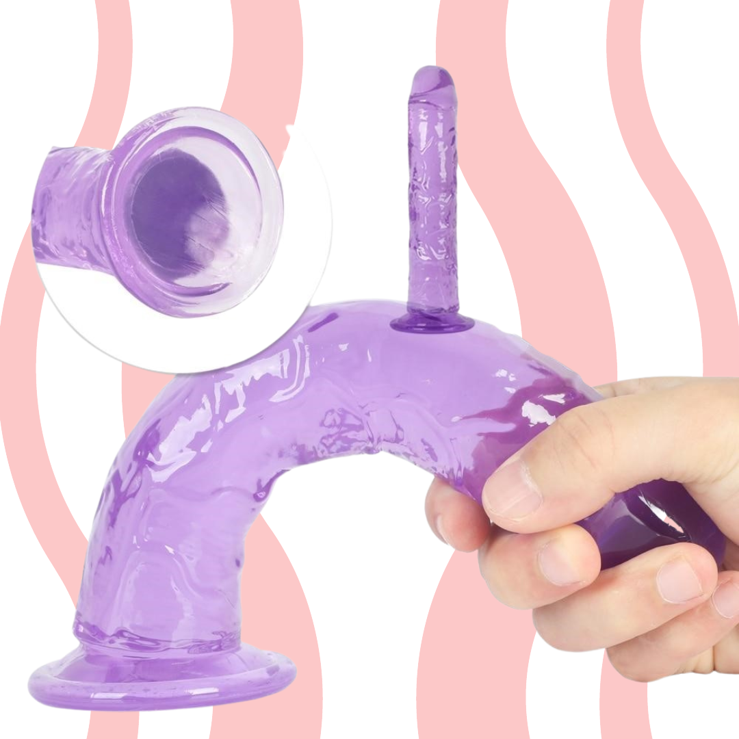 Dildo Jelly P, M e G - Frete Grátis - Carnelian