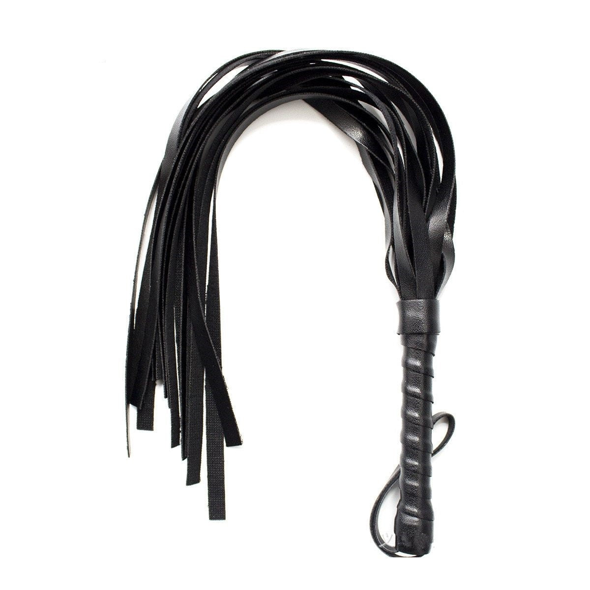 Chicote de couro Flogger BDSM - Frete Grátis