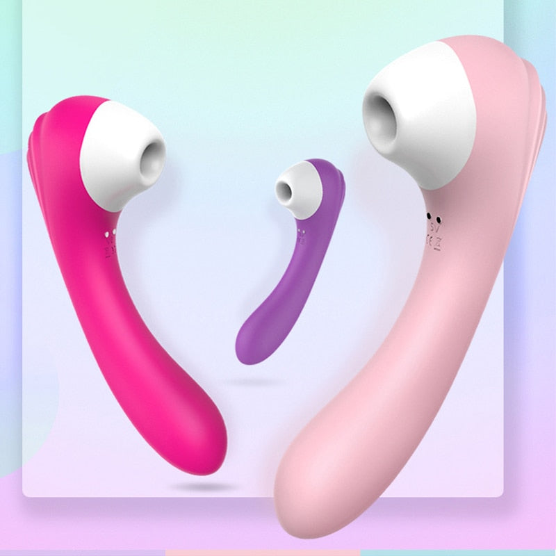 Vibrador e sugador clitoriano Screaming - Frete Grátis - Carnelian