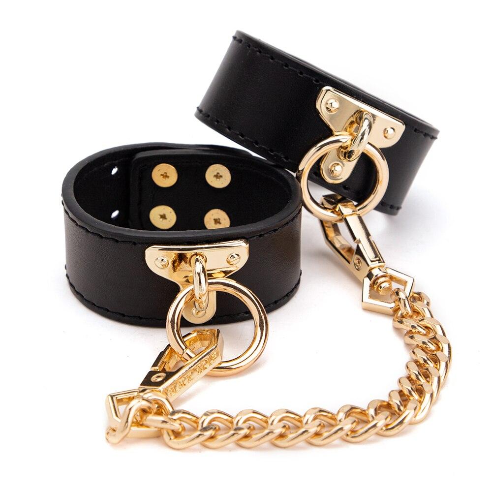 Kit BDSM Bondage Luxuoso de Couro - Frete Grátis - Carnelian