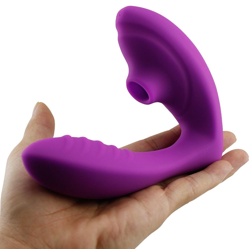 Vibrador e Sugador FANCY - Frete Grátis - Carnelian