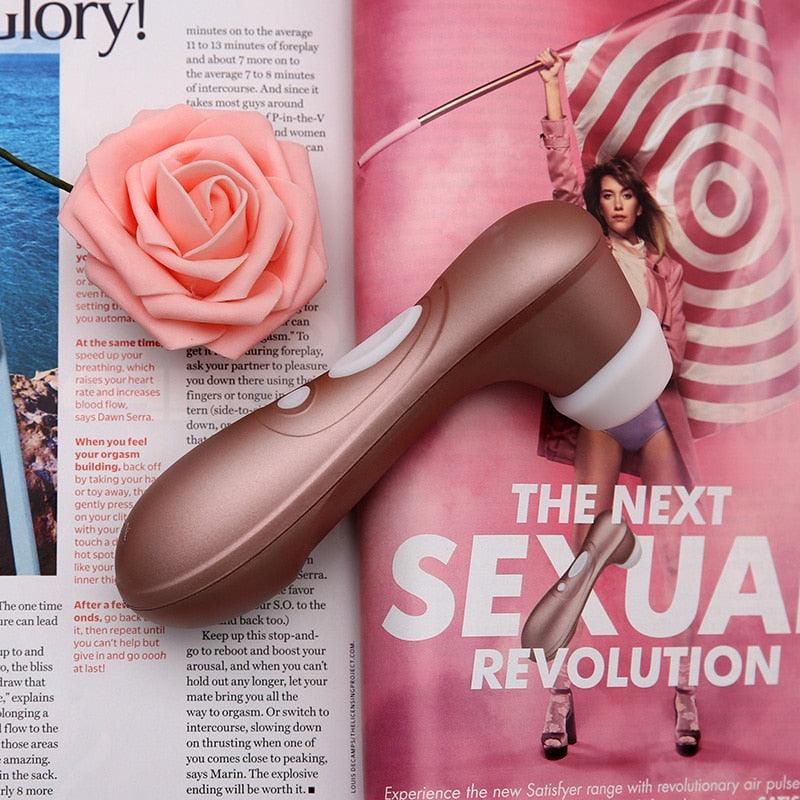 Sugador Clitoriano Satisfyer Pro 2 - Frete Grátis - Carnelian