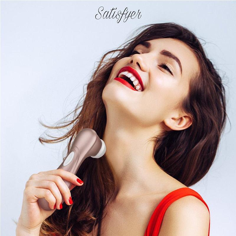 Sugador Clitoriano Satisfyer Pro 2 - Frete Grátis - Carnelian