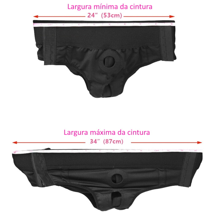 Calcinha para Dildo ou Strapon - Frete Grátis - Carnelian