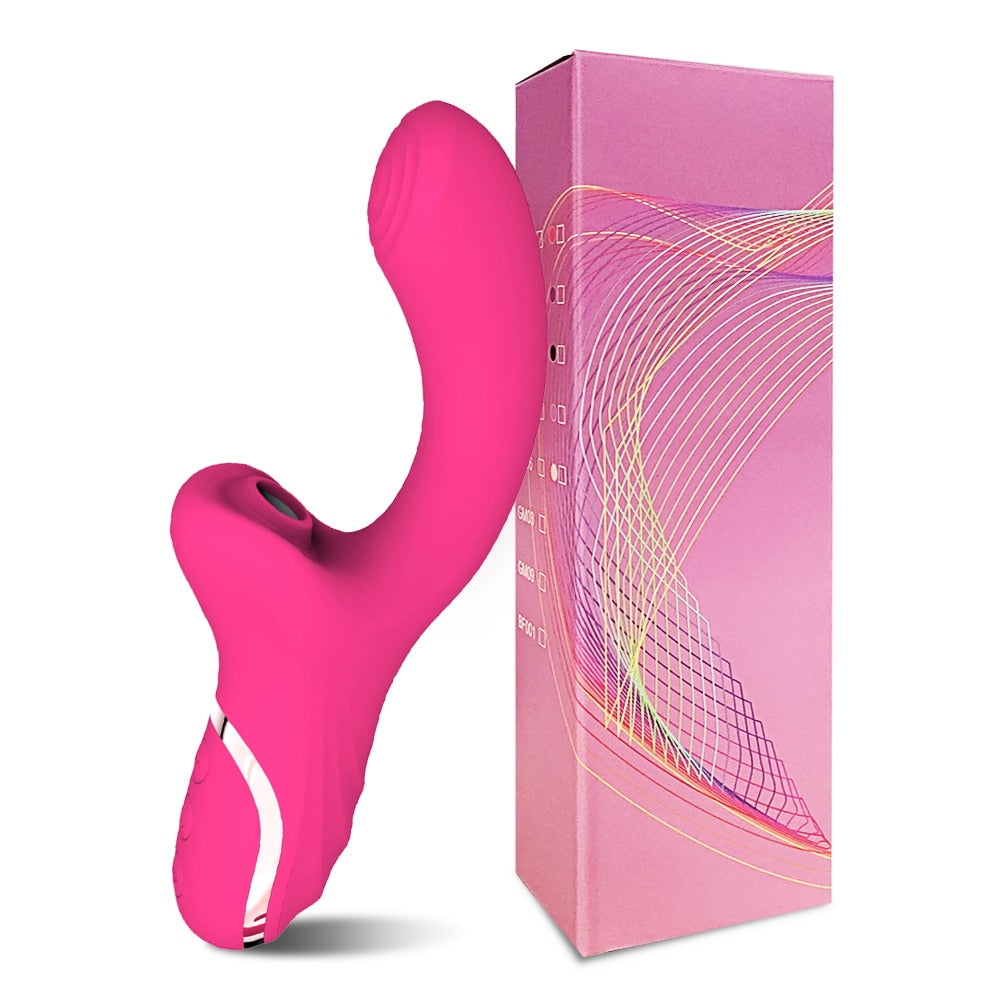 Vibrador e Sugador clitoriano PowerHorn - Frete Grátis