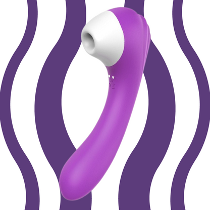 Vibrador e sugador clitoriano Screaming - Frete Grátis - Carnelian