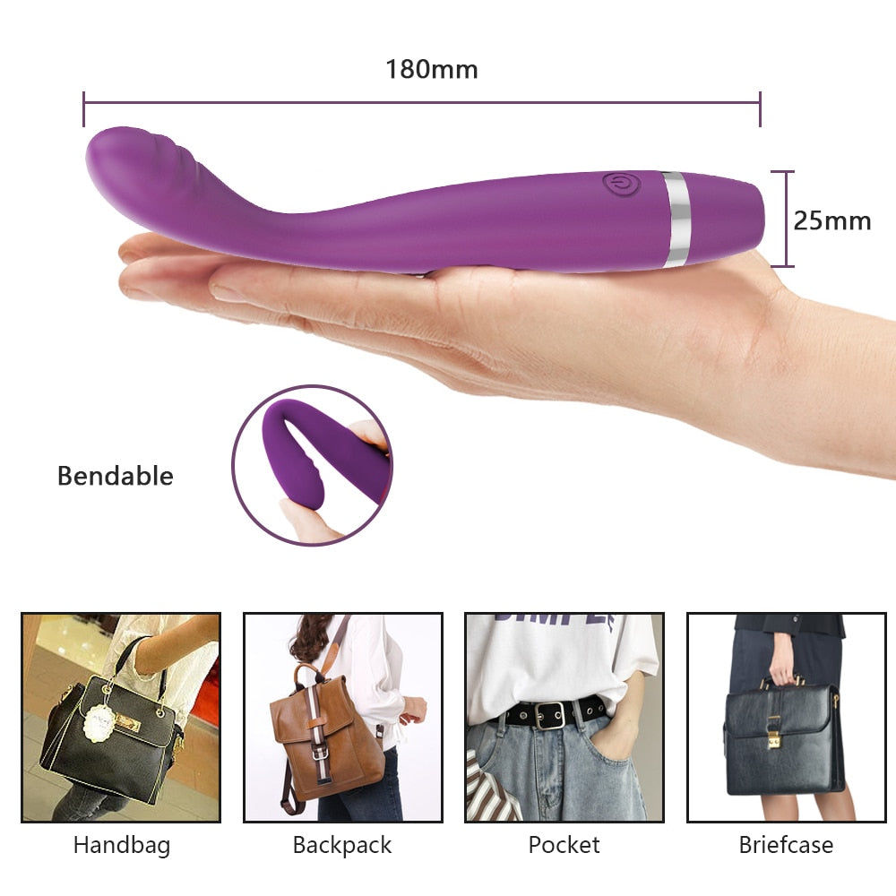 Vibrador Ponto G Magic - Frete Grátis - Carnelian