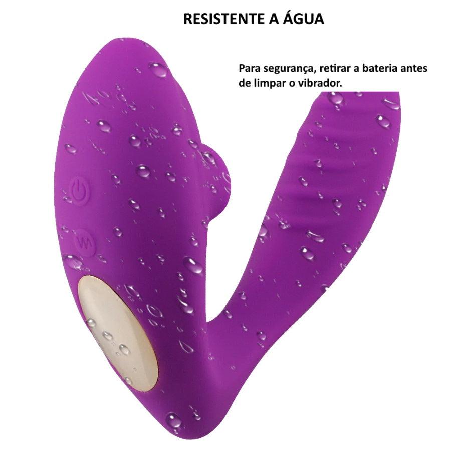 Vibrador e Sugador FANCY - Frete Grátis - Carnelian