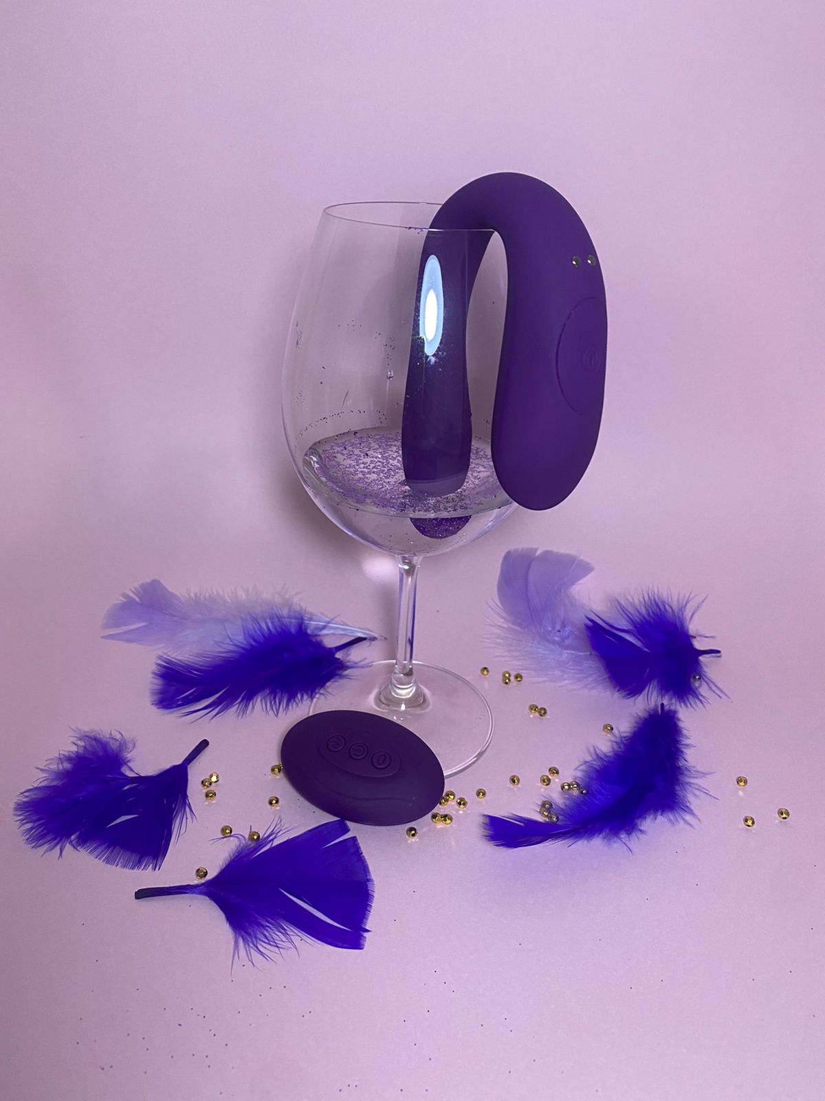 Vibrador e sugador clitoriano para Casais Uvinha - Carnelian